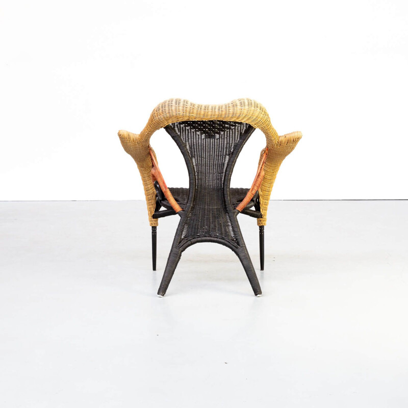 Vintage Borek Sipek "prorok" armchair for Driade 1980s