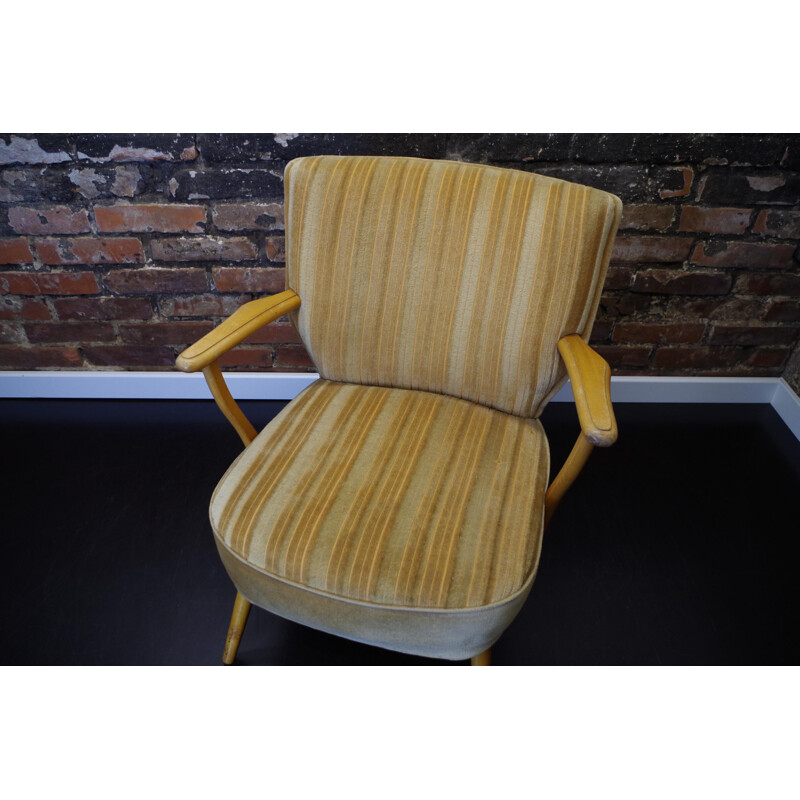 Vintage club armchair with armrests 1960s