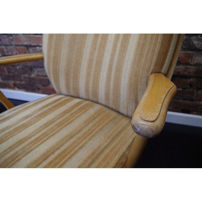 Vintage club armchair with armrests 1960s