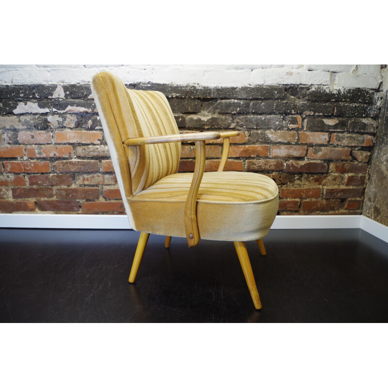 Vintage club armchair with armrests 1960s