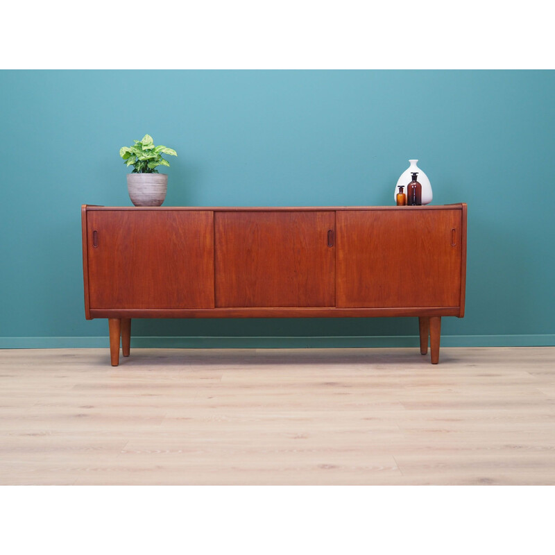 Vintage Teak sideboard by PMJ Viby J, Danish 1970s