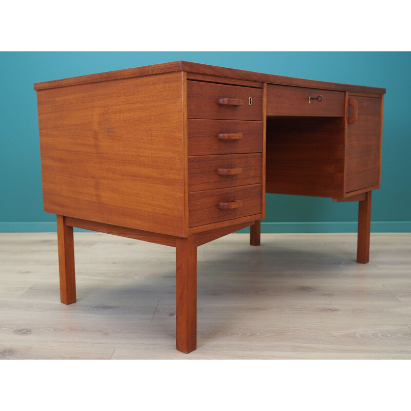 Vintage Teak desk, Denmark 1970s