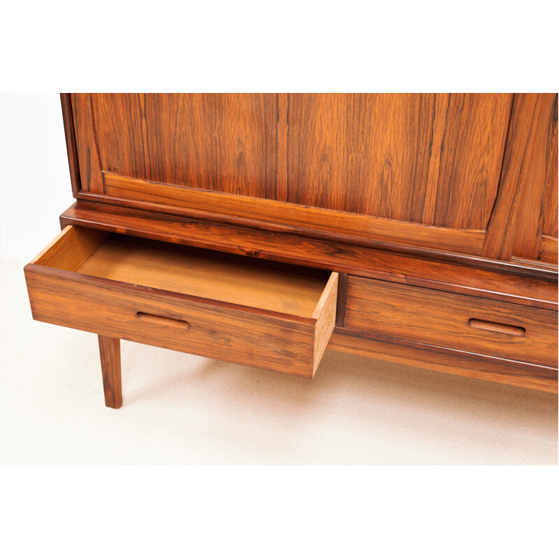 Vintage rosewood sideboard by Schou Andersen