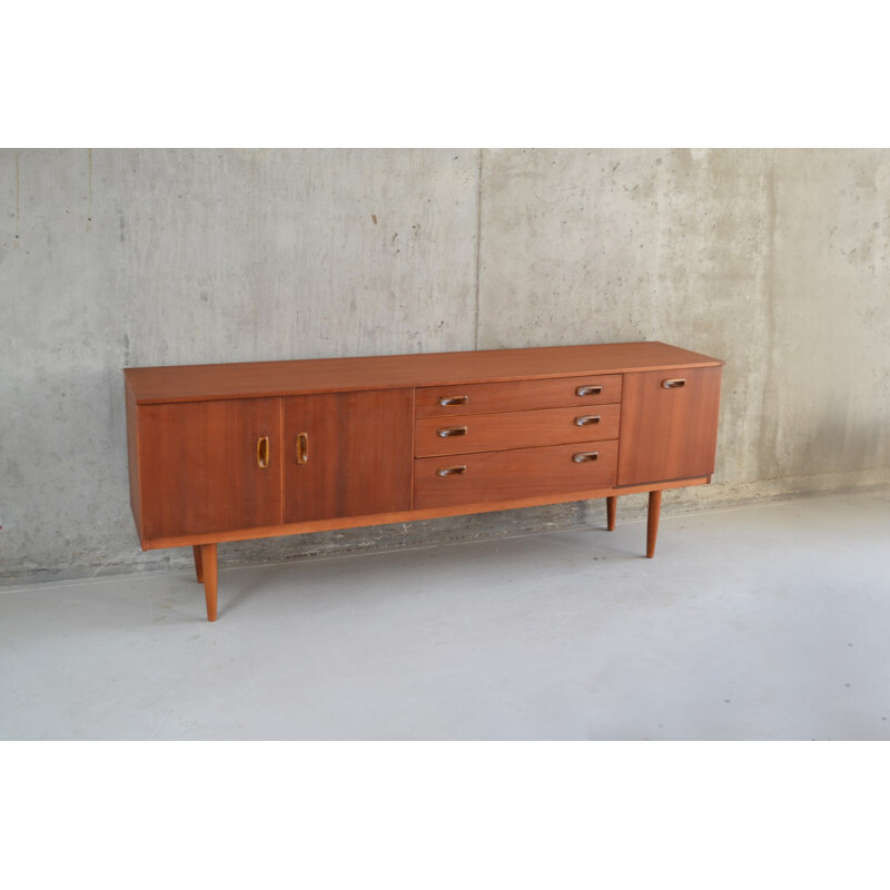 British Schreiber sideboard in teak wood - 1970s