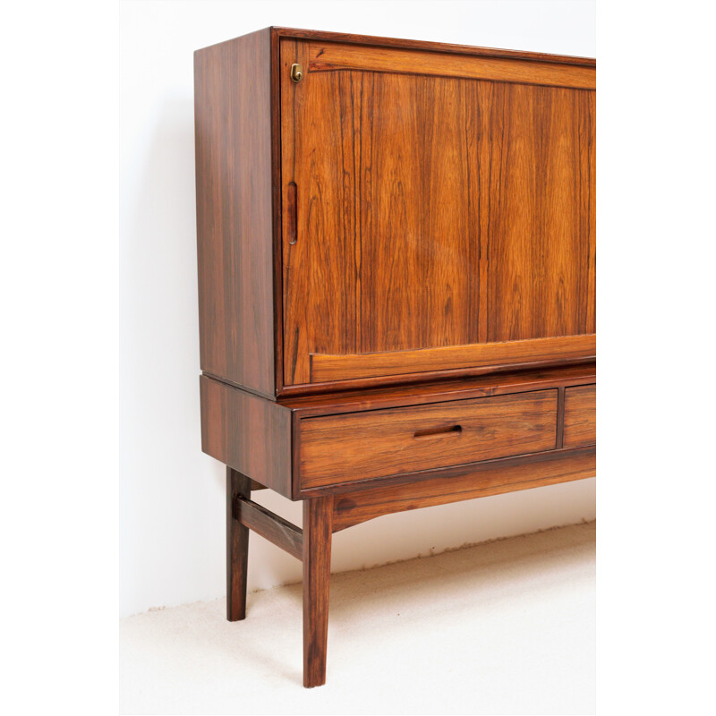 Vintage rosewood sideboard by Schou Andersen