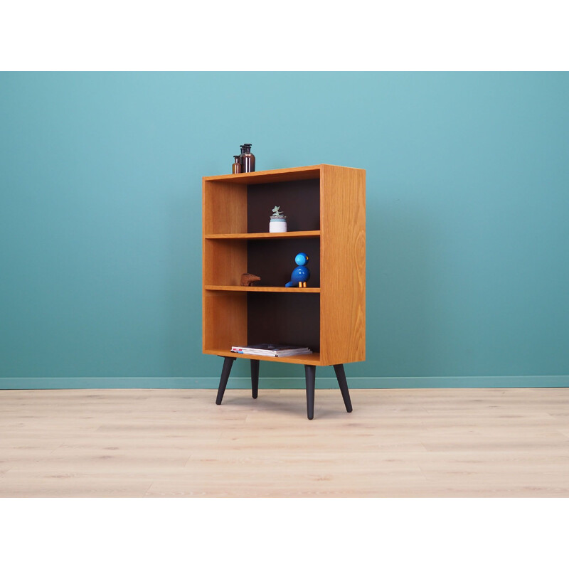 Vintage Ashen bookcase, Denmark 1970s