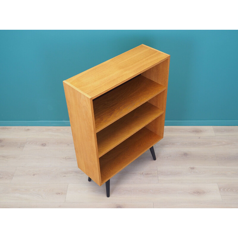 Vintage Ashen bookcase, Denmark 1970s