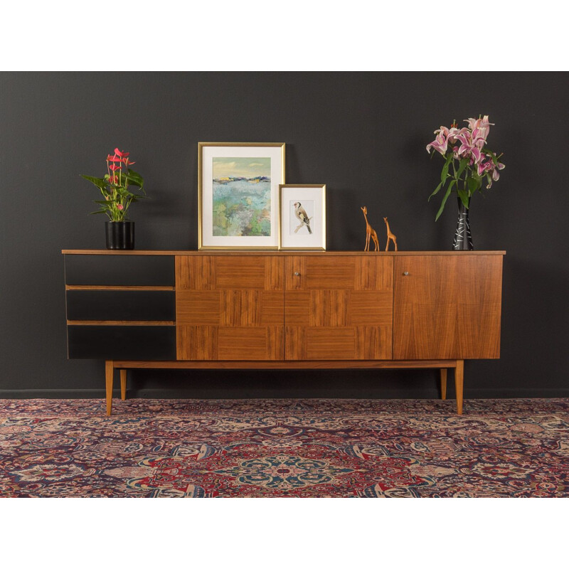 Vintage walnut Sideboard, Germany 1960s