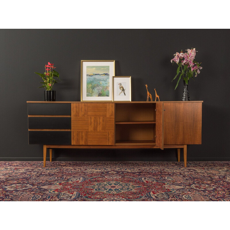 Vintage walnut Sideboard, Germany 1960s