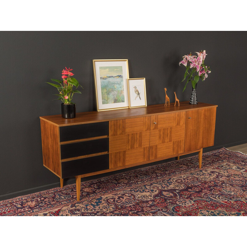 Vintage walnut Sideboard, Germany 1960s