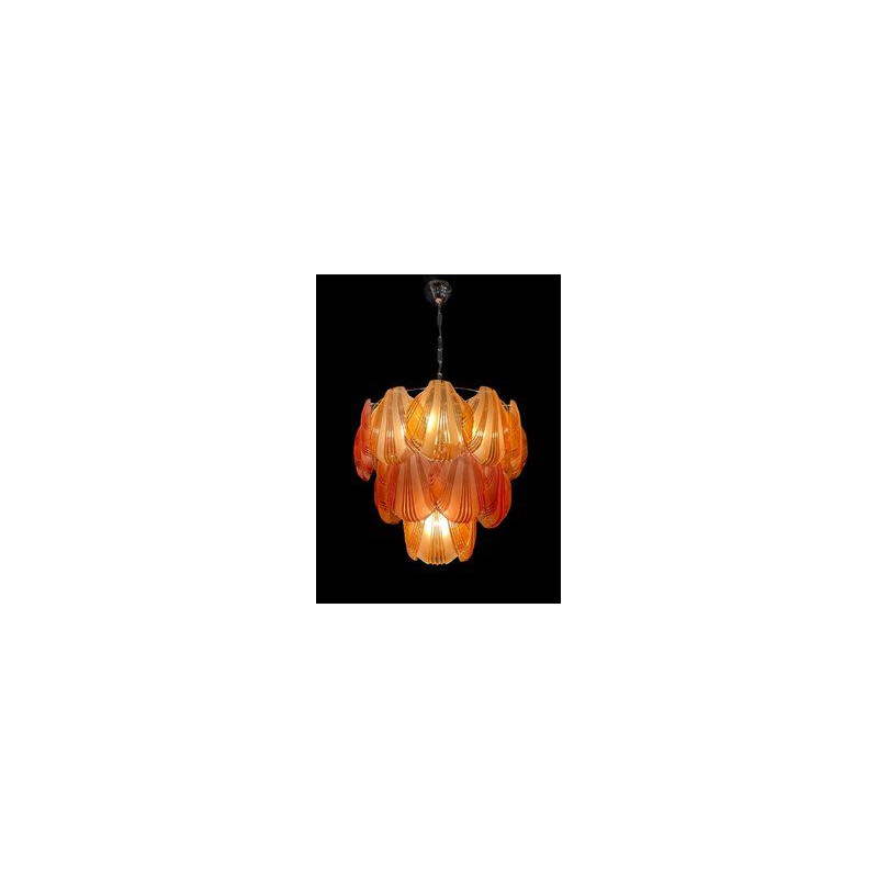 Vintage Shell Chandelier 1970s