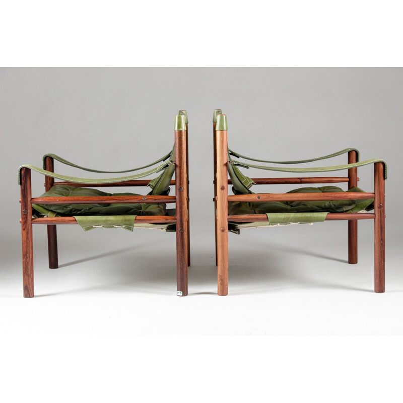 Pair of "Sirocco" armchairs, Arne NORELL - 1960s