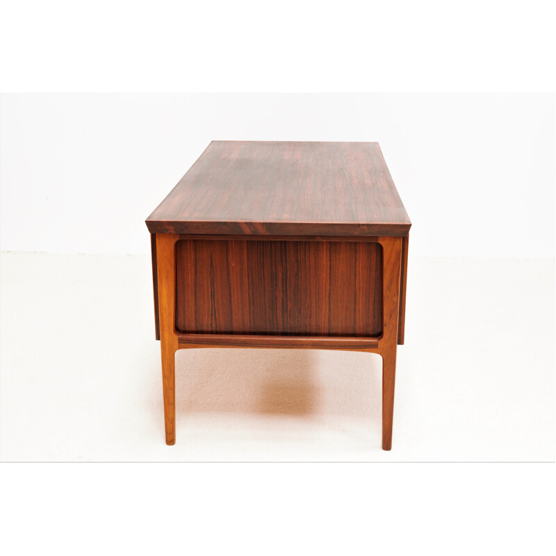 Vintage rosewood desk by Erik Buck