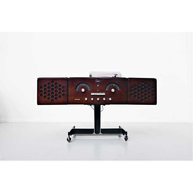 Vintage Record Player model "Brionvega rr126" by Achille & Pier Giacomo Castiglioni