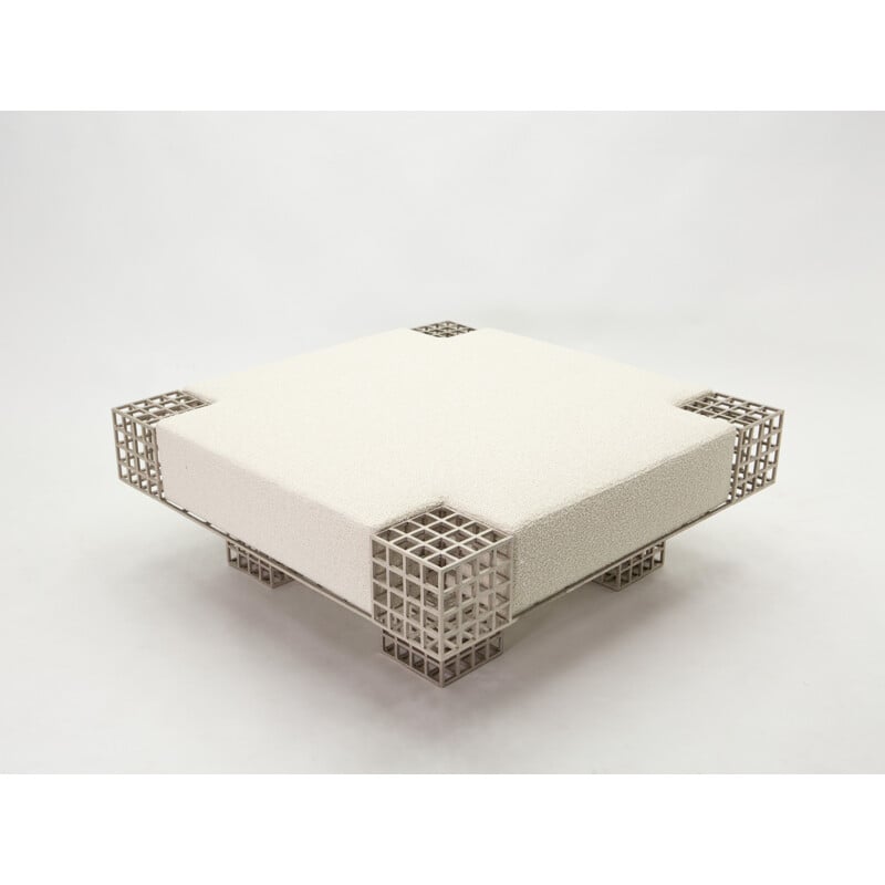 Large vintage ottoman by Carla Sozzani, Milan 1990s