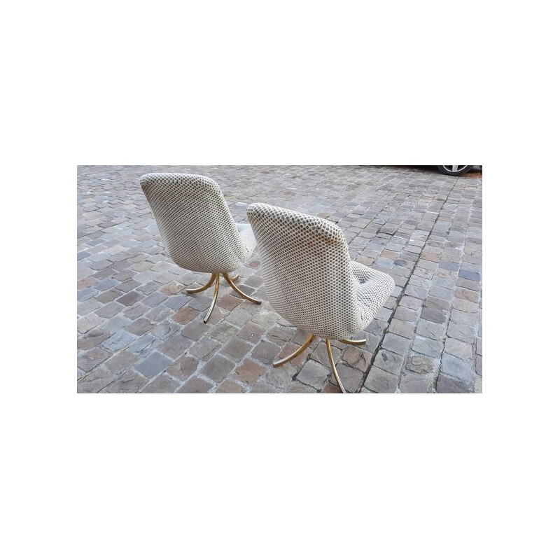 Set of 3 vintage armchairs, Scandinavian