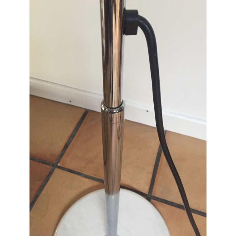 Vintage Mezzaluna floor lamp by Bruno Gecchelin