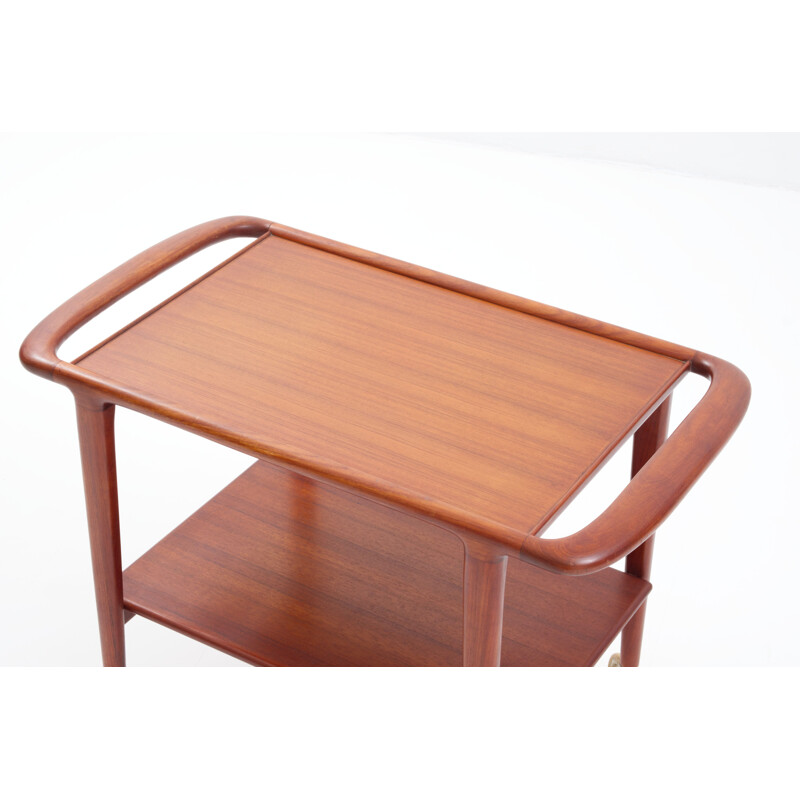 Vintage teak wagon by Niels Otto Moller and J.L. Mollers, Denmark 1960s