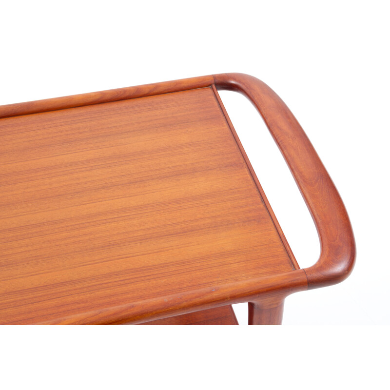 Vintage teak wagon by Niels Otto Moller and J.L. Mollers, Denmark 1960s