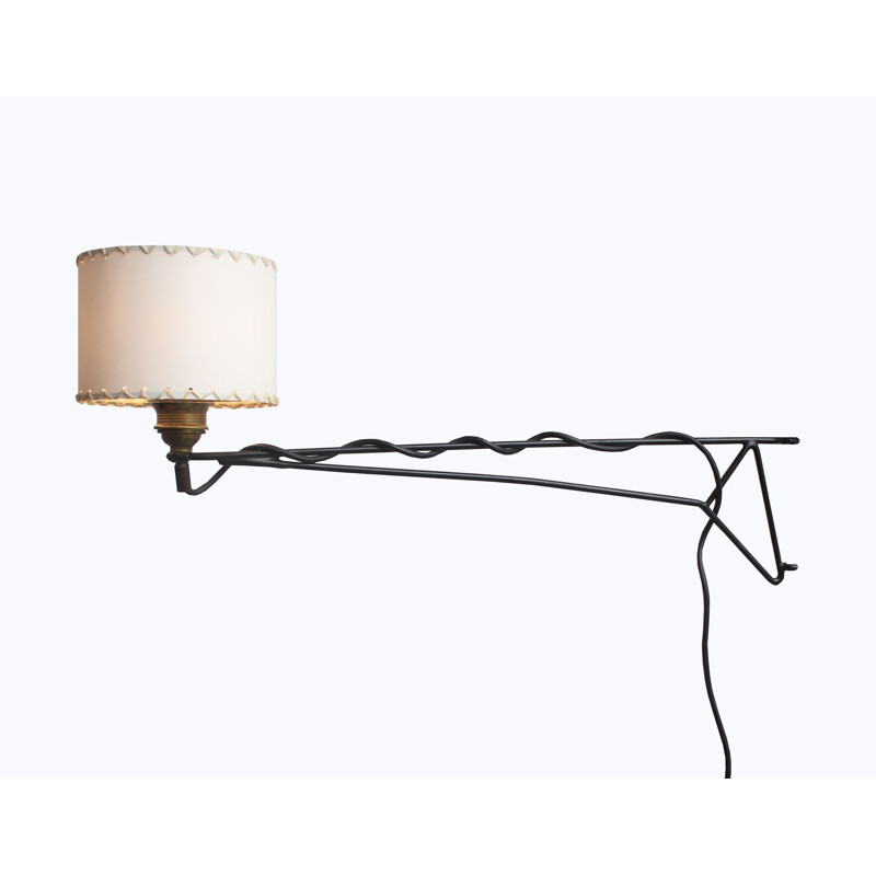 Lampe vintage pivotante pour unité murale String, 1960