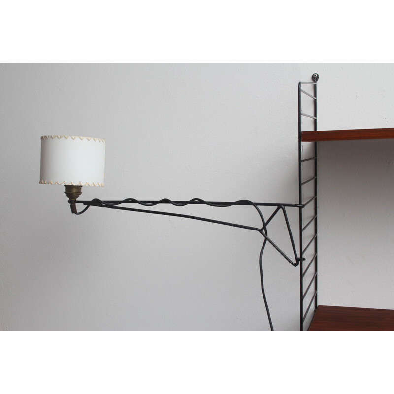 Schwenkbare Vintage-Lampe für String-Wandeinheit, 1960