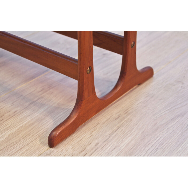 Vintage sewing table  side table in teak, Danish 1960s