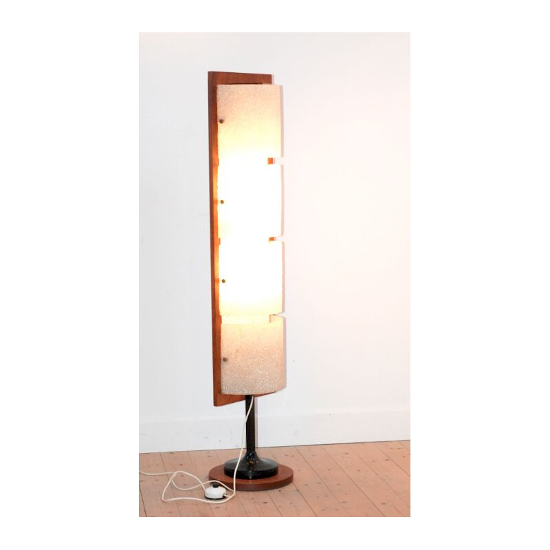 Vintage resin floor lamp 1960s