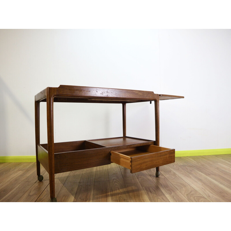 Vintage teak drink trolley by LB Kofod Larsen for G Plan, Danish 1960s