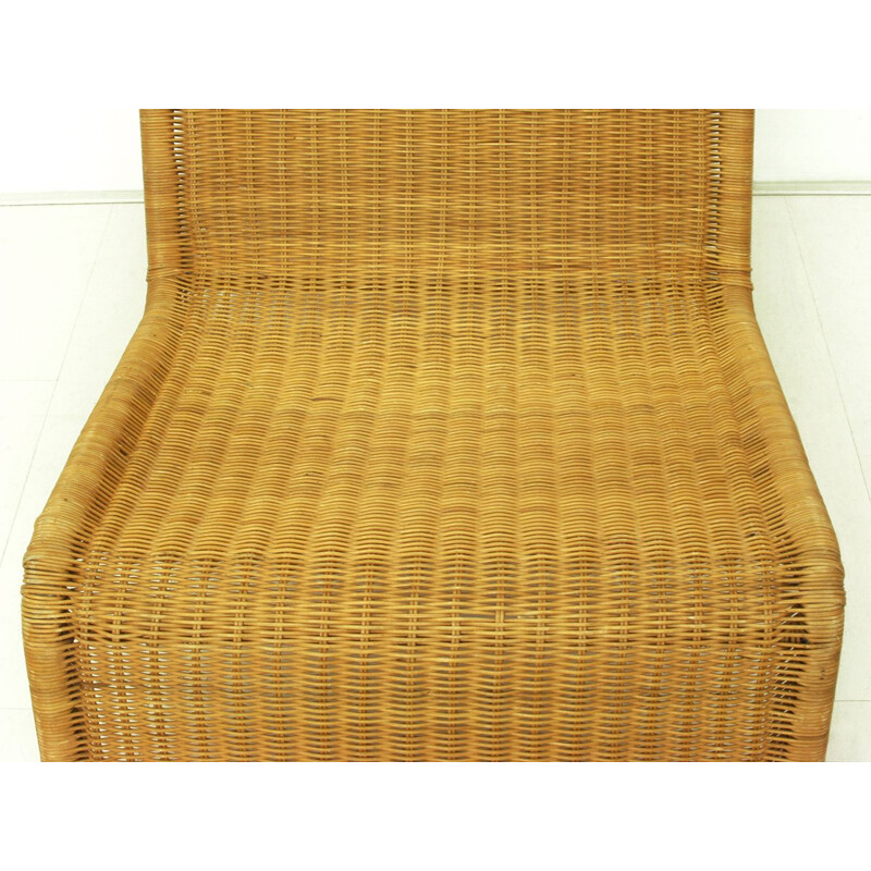 Vintage Rattan Lounge Chair by Ikea, Swedish 1970s