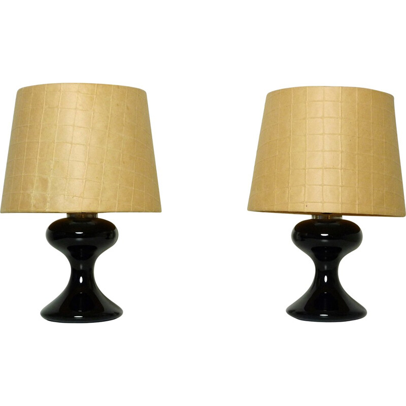 Pair of "ML1" table lamps, Ingo MAURER - 1960s