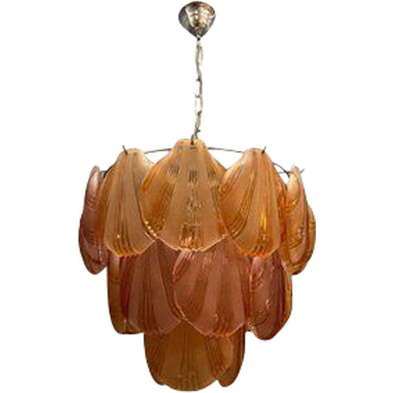 Vintage Shell Chandelier 1970s