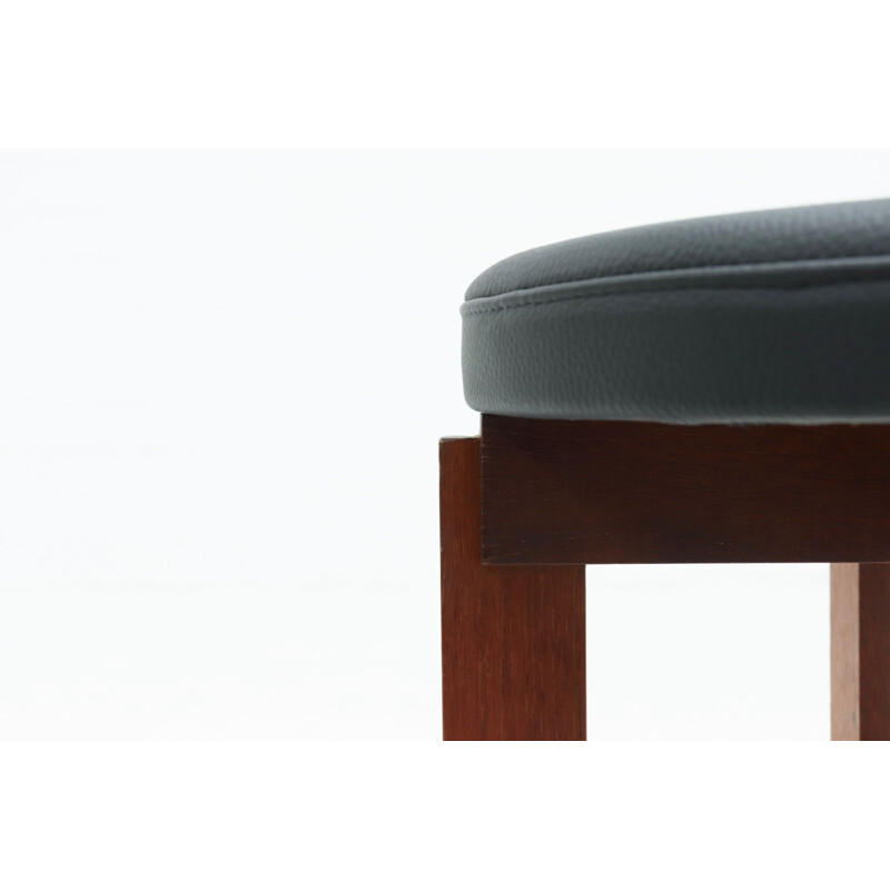 Vintage Stool by Uno & Östen Kristiansson for Luxus, Scandinavian 1950s