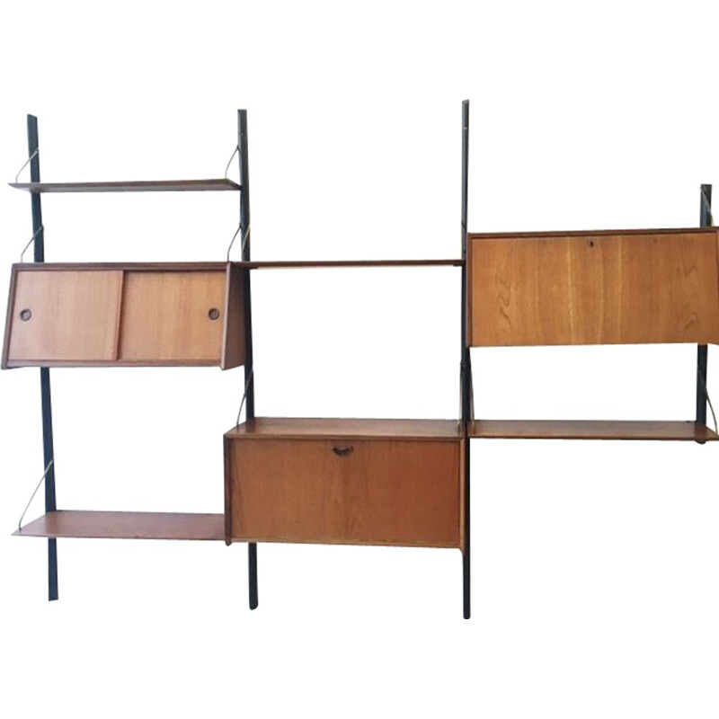 Vintage Modular Wallunit by Louis Van Teeffelen for WéBé, Netherlands