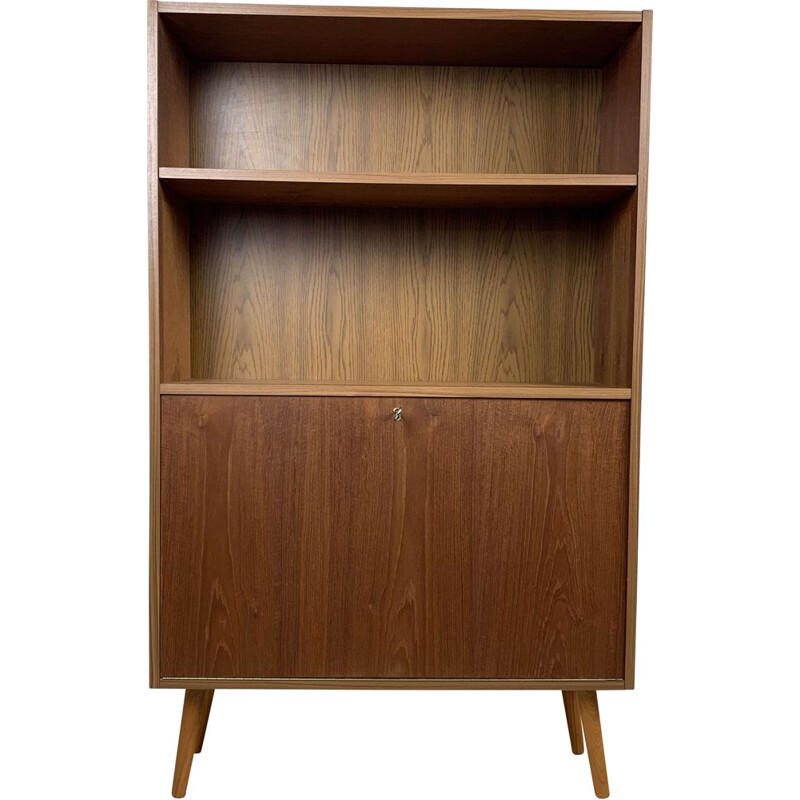 Vintage teak bookcase, Scandinavian 1960s