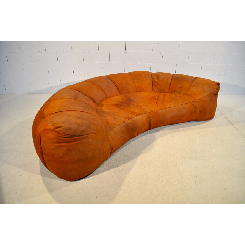 Sofa "Bean" leather - 1970s