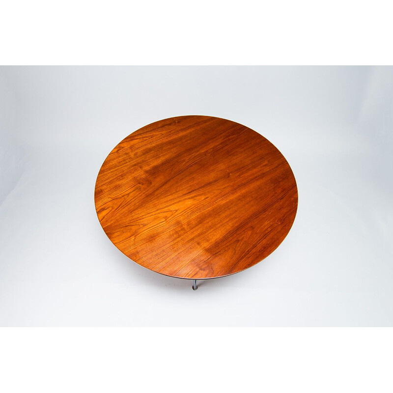 Vintage Super Elliptical Table in Teak Bruno Mathsson & Piet Hein for Fritz Hansenk, Danish 1960