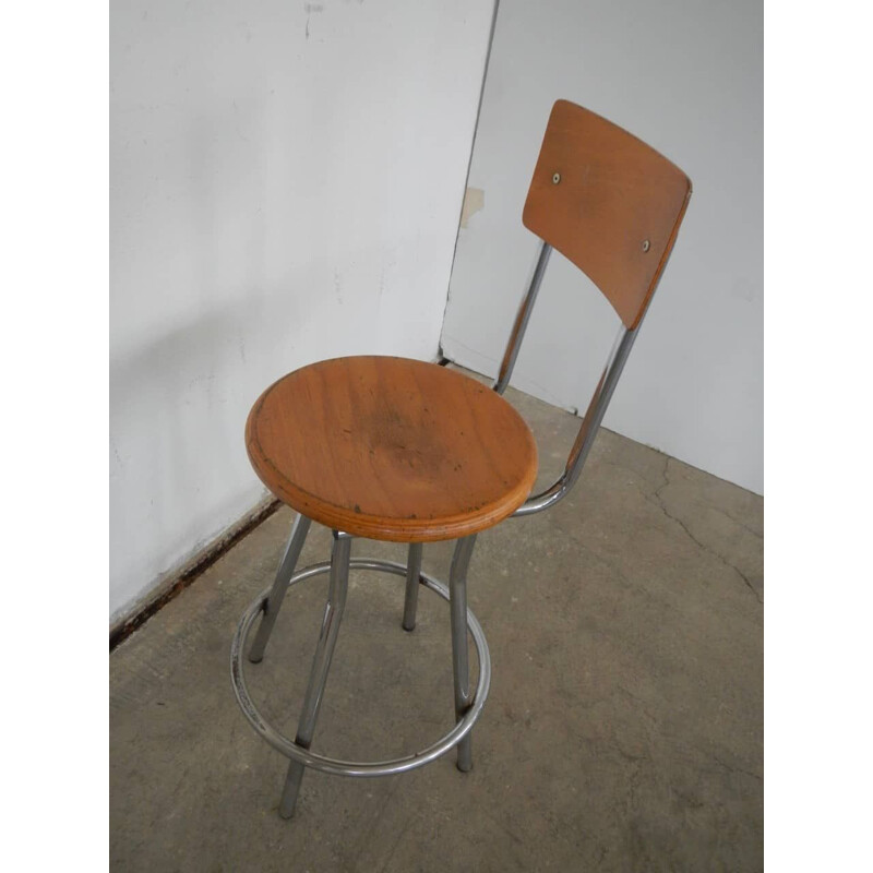 Set of 4 vintage optician stools