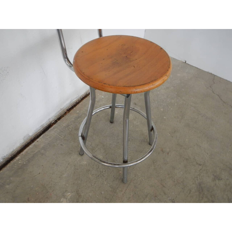 Set of 4 vintage optician stools