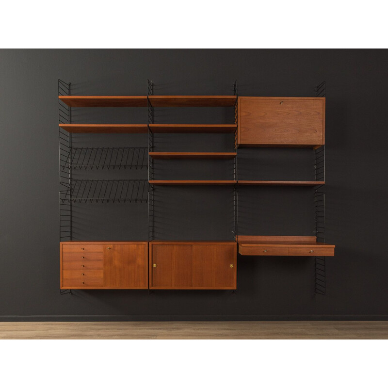 Vintage Wall Unit by Nils Strinning 1950s