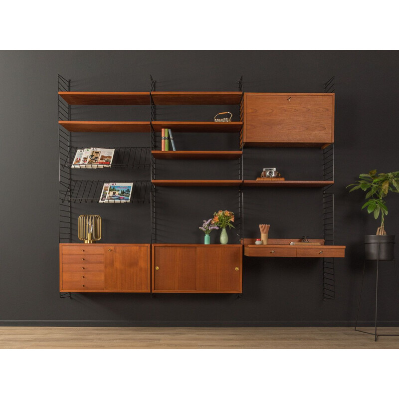 Vintage Wall Unit by Nils Strinning 1950s