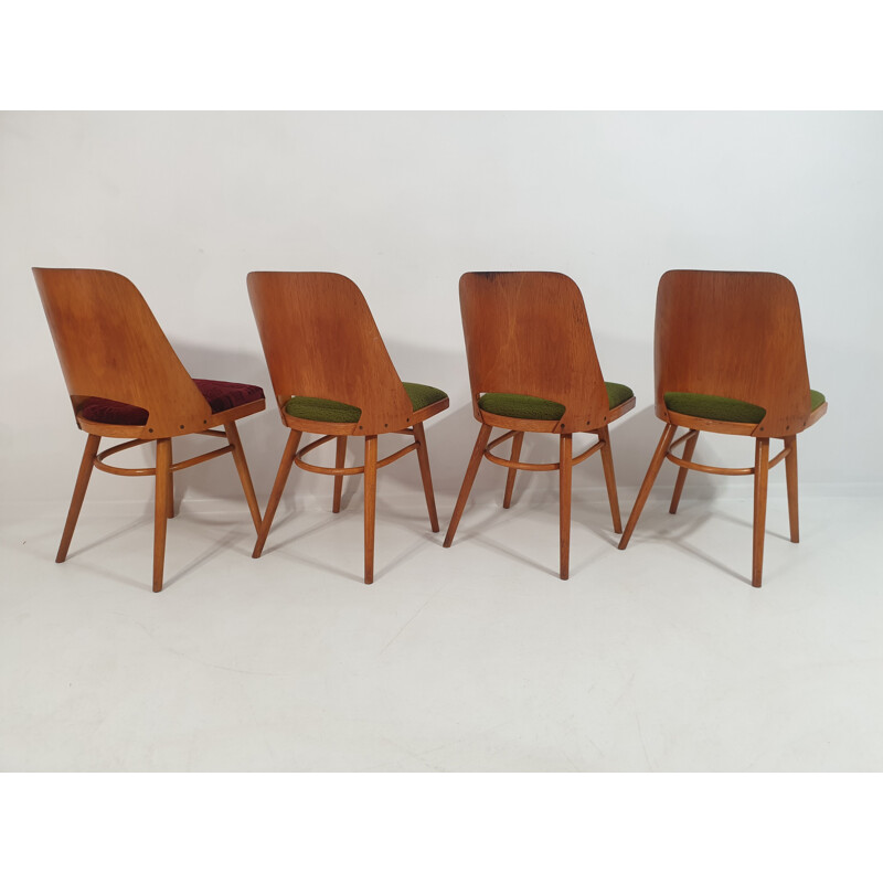 Suite de 4 chaises vintage par Oswald Haerdtl 1960
