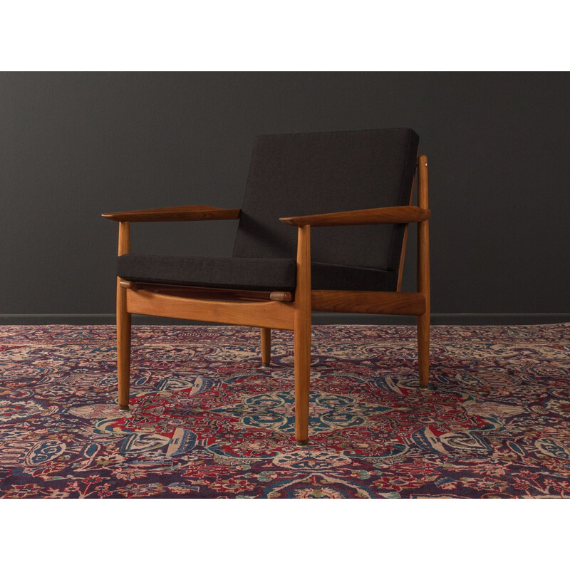 Vintage Armchair frame in teak by Arne Vodder 1960s