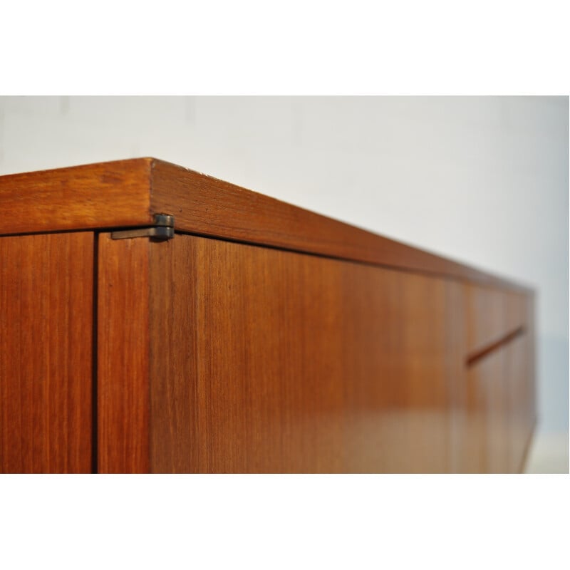 Sideboard in teak, Paul Geoffroy - 1960s