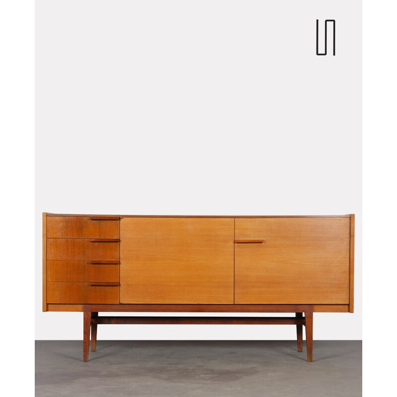 Large vintage chest of drawers by Frantisek Mezulanik for UP Zavody, Czech Republic 1965s