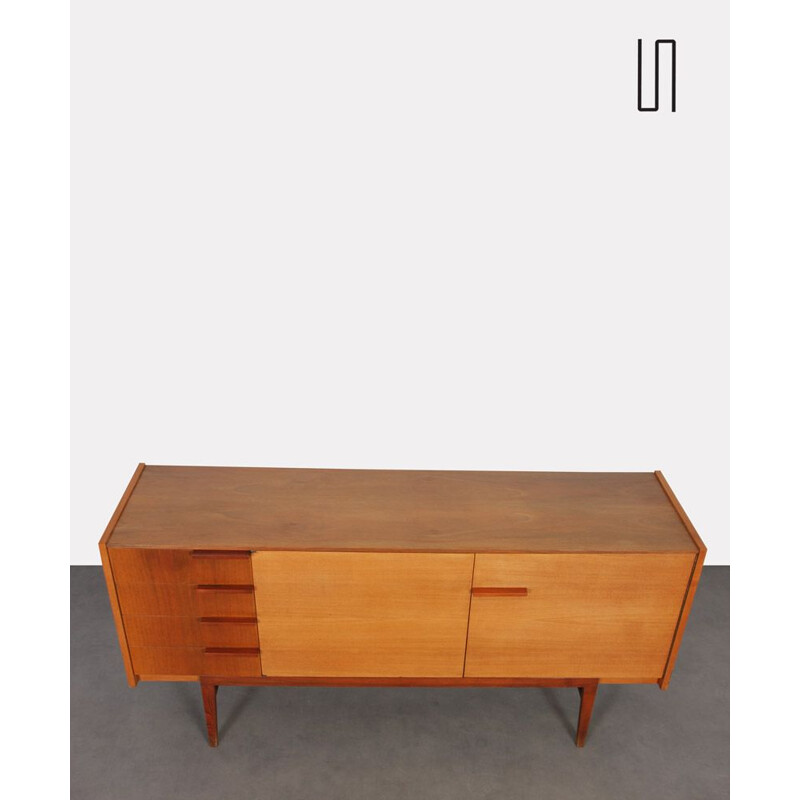 Large vintage chest of drawers by Frantisek Mezulanik for UP Zavody, Czech Republic 1965s