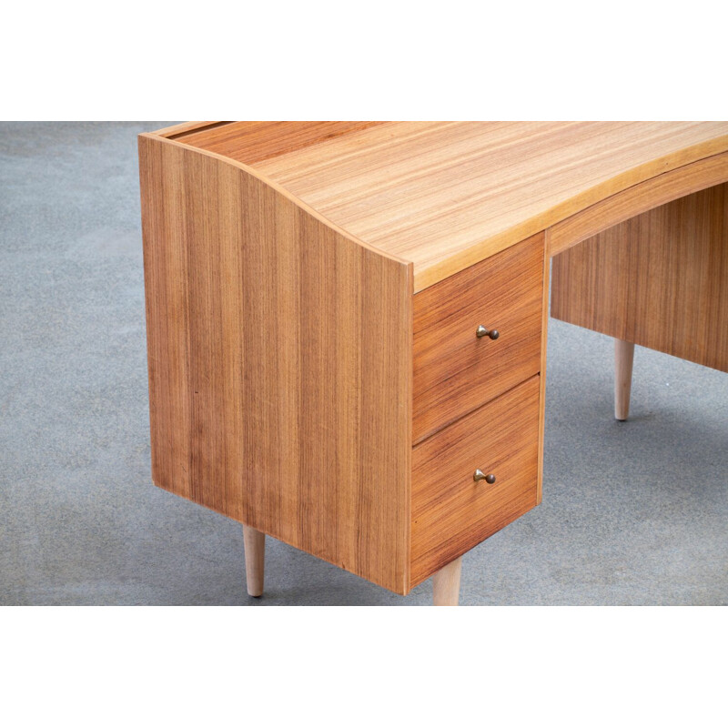 Vintage teak desk, Scandinavian 1960s