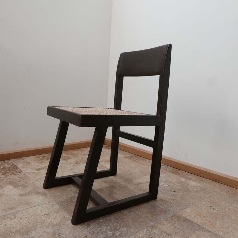 Silla Vintage Box de Pierre Jeanneret 1960