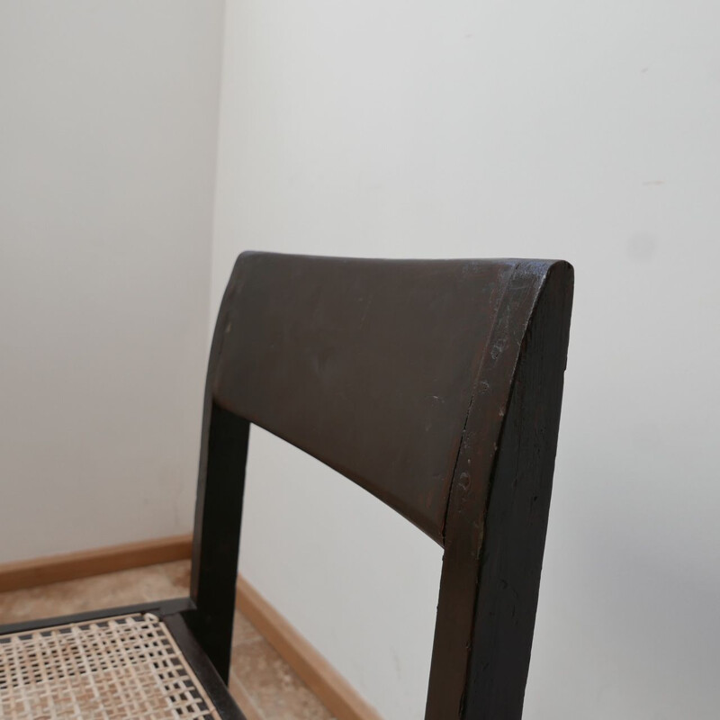 Vintage Box Chair van Pierre Jeanneret 1960