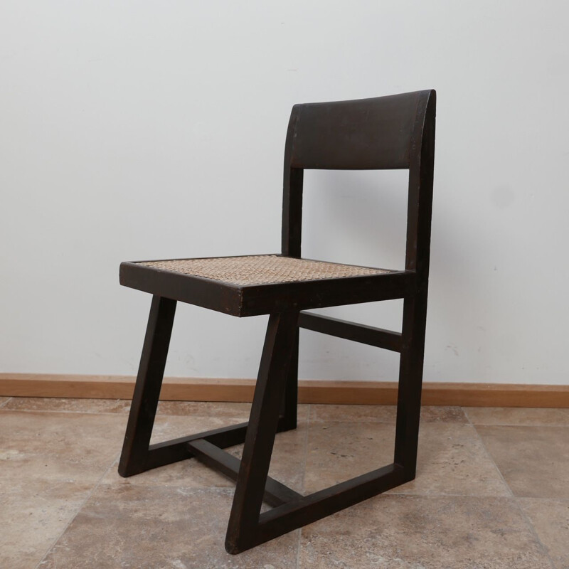 Cadeira Vintage Box por Pierre Jeanneret 1960