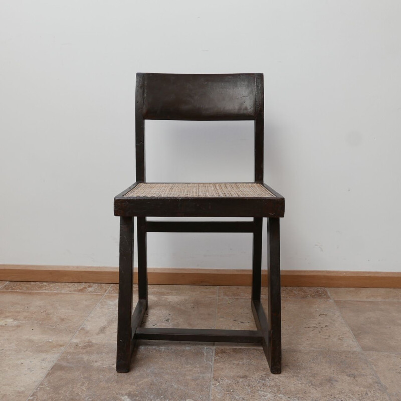 Cadeira Vintage Box por Pierre Jeanneret 1960